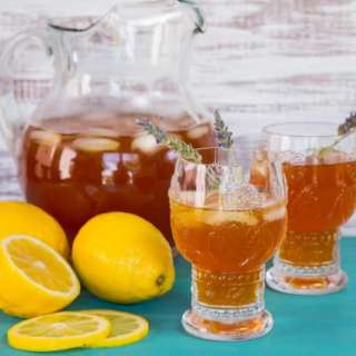Lemon Lavender Iced Tea
