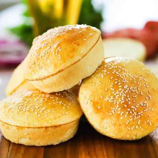 Homemade Hamburger Buns
