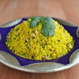 Lemony Saffron Couscous