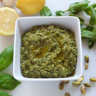 Pistachio Mint Pesto