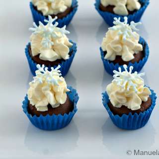 Snow Cupcakes