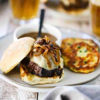 Pot Roast Sliders and Mashed Potato Cakes