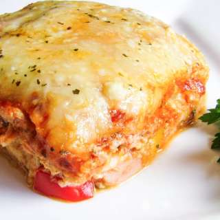 Chicken and Roasted Garlic Lasagna