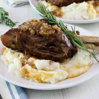 Herb Braised Lamb Shanks