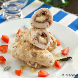 Chicken Involtini with Prosciutto and Fontina