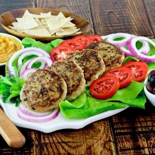 Mediterranean Turkey Burgers