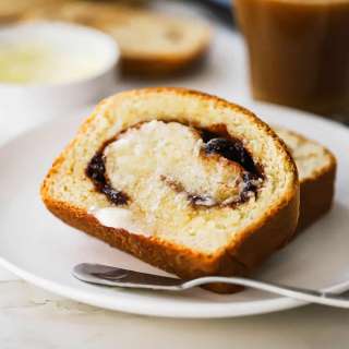 Homemade Cinnamon Raisin Swirl Bread