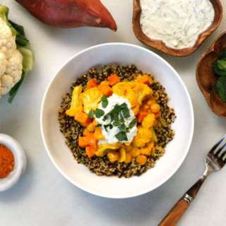 Vegetable Curry Quinoa Bowl