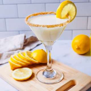 Creamy Limoncello Martini