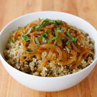 Quinoa Mujadara