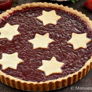 Strawberry Jam Crostata