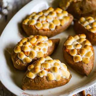 Twice Baked Sweet Potatoes