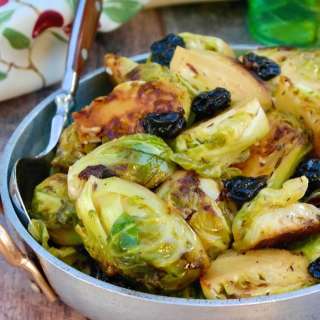 Maple Glazed Brussel Sprouts