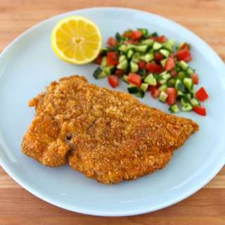 Passover Chicken Schnitzel