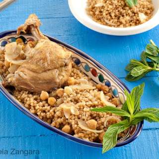 Maftoul with Chicken