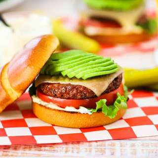 Plant-Based California Burger