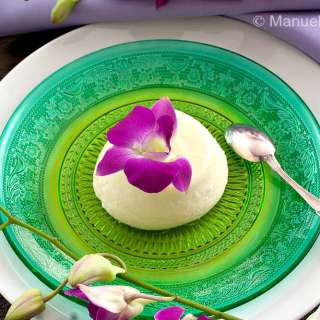 Orchid Panna Cotta #SundaySupper