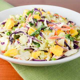 Spicy Mango Coleslaw