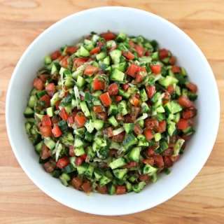 Sandra's Mexican Israeli Salad