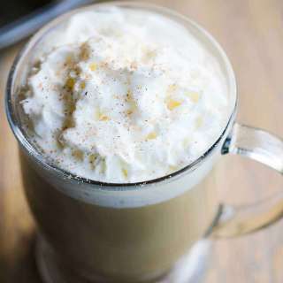 Hot White Russian Cocktail