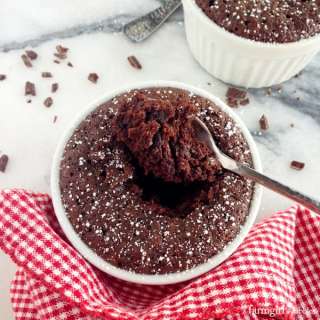 Fudgy Chocolate Cake Cups