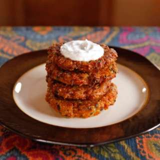 Curry Vegetable Latkes