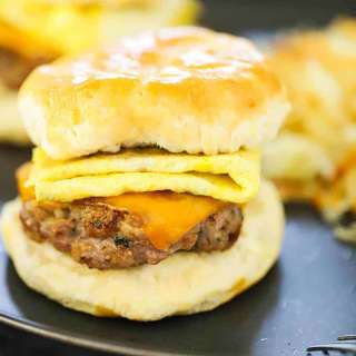 Sausage, Egg, and Cheese Breakfast Sandwich