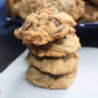 Milk Chocolate Maple Bacon Cookies