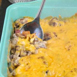 Cheesy Mushroom Casserole
