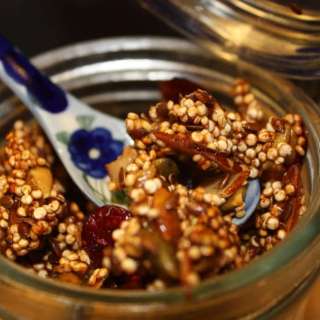 Quinoa Pumpkin Seed Granola