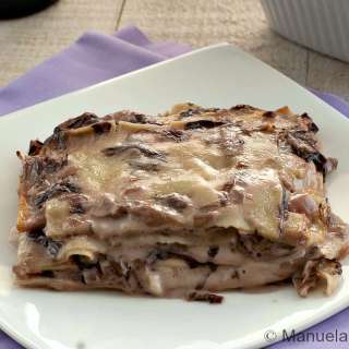Radicchio and Taleggio Lasagne