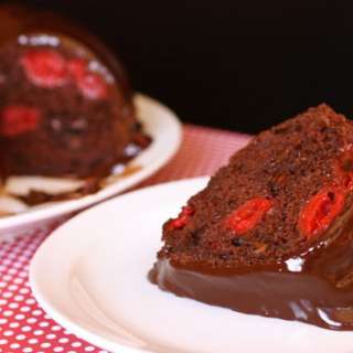 Chocolate Cherry Fudge Bundt