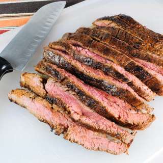 Soy and Honey Marinated Flank Steak