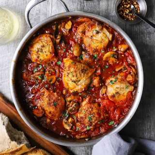 Classic Chicken Cacciatore