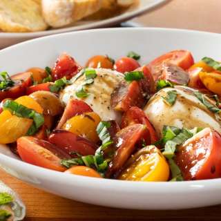 Tomatoes and Burrata