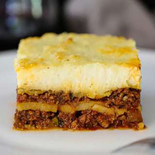 Greek Moussaka (Beef and Eggplant Casserole)