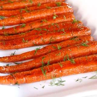 Roasted Carrots with Dill