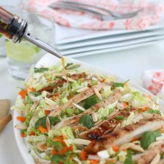 Grilled Ginger-Sesame Chicken Salad
