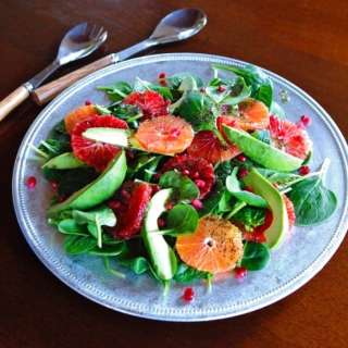 Winter Citrus Salad with Poppy Seed Dressing