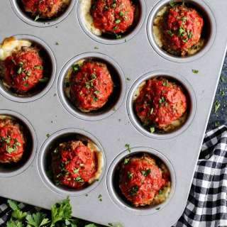 Italian Meatloaf Muffins