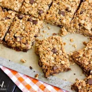 Chocolate Chip Granola Bars {Giveaway!}