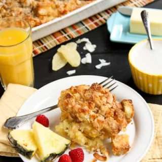 Coconut-Ginger Baked French Toast