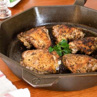 Roasted Greek Chicken Thighs