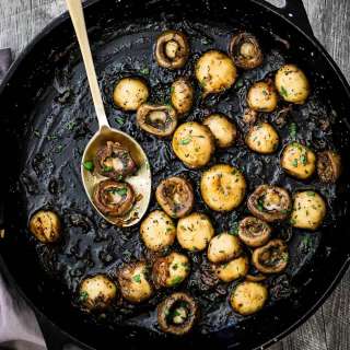 Sautéed Mushrooms - Steakhouse Style
