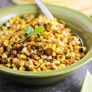 Skillet Roasted Corn Salsa