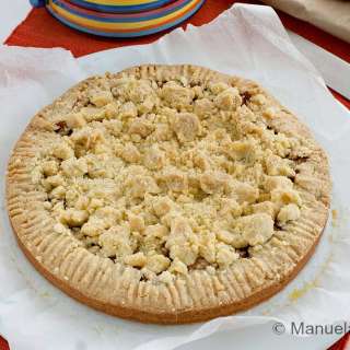 Apple Crostata with Streusel Topping