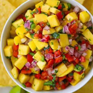 Homemade Mango Salsa