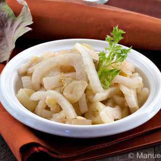 Braised Fennel with Red Wine Vinegar