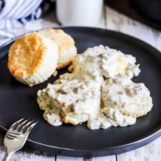 Southern Biscuits and Sausage Gravy