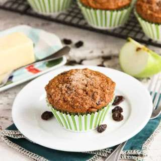 Jessica's Banana Apple Bran Muffins